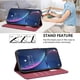 thumbnail image 2 of Funda Billetera para Google Pixel 9A Protección RFID y Soporte Ajustable Rojo, 2 of 6