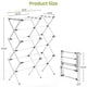 thumbnail image 2 of Tendedero plegable APEXCHASER 115 x 37 x 90 cm, blanco, 2 of 7