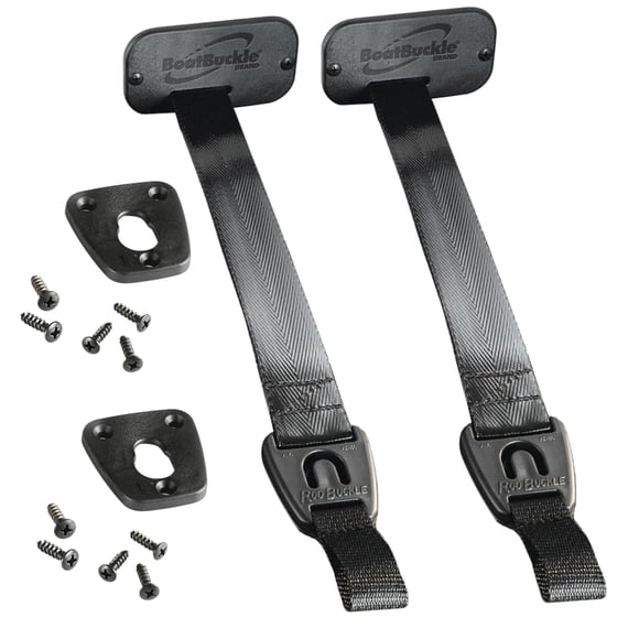 Abrazadera para caña de pescar BoatBuckle 61 cm autorretráctil (2 unidades)