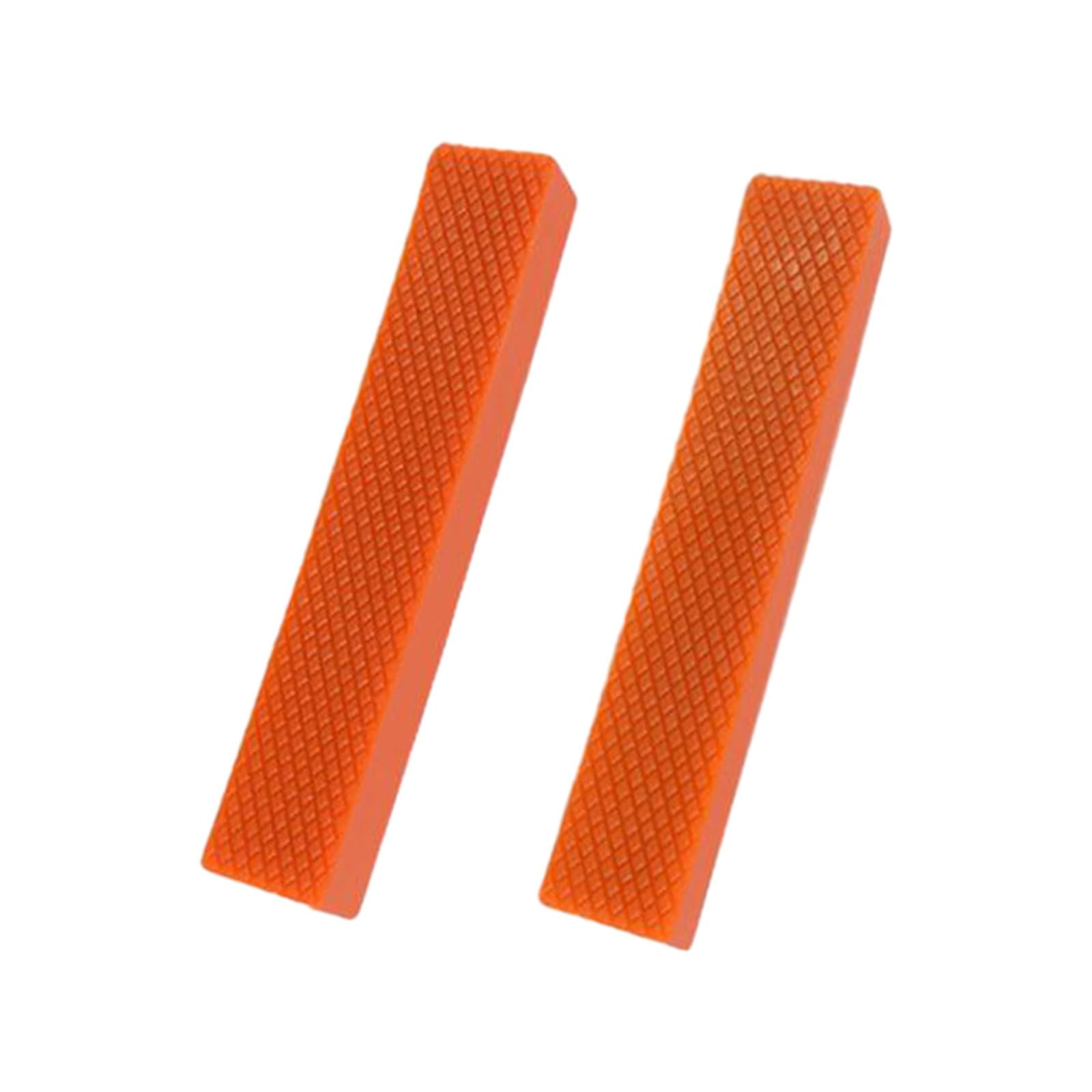 Magideal - Almohadillas De Mandíbula De Tornillo De Banco, Protectores De Cubiertas De Mandíbula De Tornillo De Banco Para Carpintería, Metal, Tejido Liso De 4 Pulgadas, 2 Uds. Tejido Liso De 4 Pulgadas.