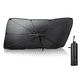 thumbnail image 1 of Parasol Plegable Arcashopping para Auto Aluminio UV Negro, 1 of 3