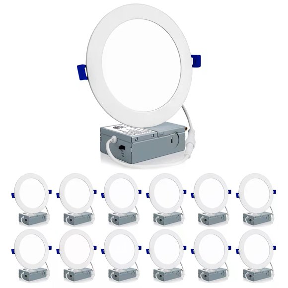 Luminaria LED empotrada Meconard 15 cm 3CCT (paquete de 12)