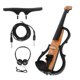 thumbnail image 2 of Violín Eléctrico 4/4 Con Reposabrazos, Auriculares Para Niños Principiantes, Estilo A, 2 of 5