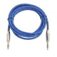 thumbnail image 1 of Bass Guitar 6.35mm Stereo Male to Male Cable de audio Nylon Trenzado de 3m, 1 of 3