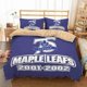 thumbnail image 1 of Toronto Maple Leafs 00-00 Blue Quilt Duvet Cover Set Comforter Cover3-Piece Bedding Set, 1 of 5