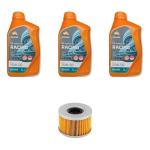 Genérico - Kit Mantencion Himalayan Bs4 - Bs6 (3L Full Repsol + Filtro)