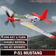 thumbnail image 2 of Avian RC LEAMBE P51 Mustang 4 Canales 2.4GHz 15in Gyro, 2 of 3