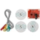 thumbnail image 1 of Kit de sensor de ECG AD8232 para monitorización de frecuencia cardíaca con línea de electrodos (CC 3,3 V), 1 of 8
