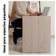 thumbnail image 4 of Escritorio Moderno Plegable Ajustable con Almacenamiento beige, 4 of 6