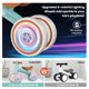 thumbnail image 4 of Bicicleta de equilibrio Fealarfaith para 10 a 36 meses con 4 ruedas luminosas, 4 of 8