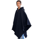 thumbnail image 2 of Poncho de Lana Negro Tratur, 2 of 3