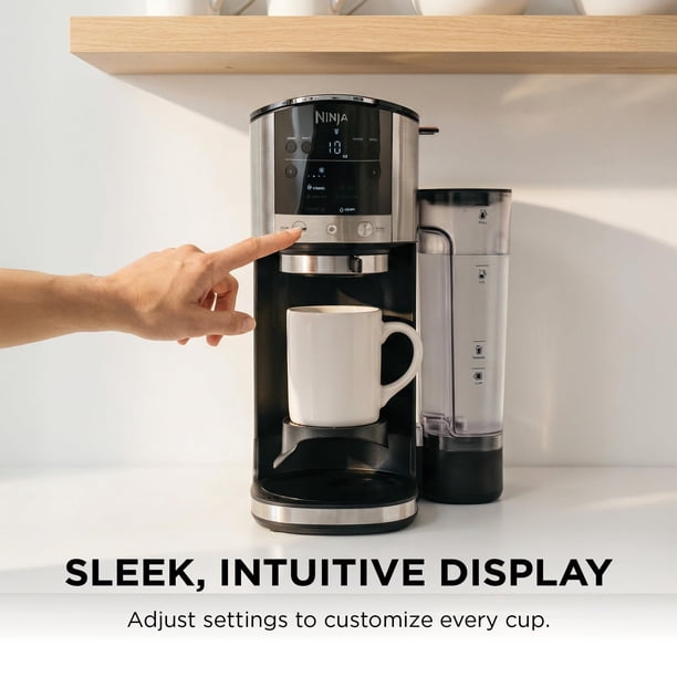 Cafetera Ninja DualBrew GP161 con jarra de acero inoxidable para
