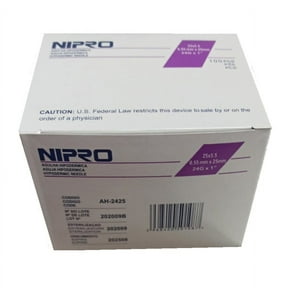 Nipro - Aguja Hipodérmica 24G X 1 Caja 100 Un