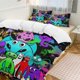 thumbnail image 2 of Garden Of Banban Bedding Set Duvet Cover Comfortable and Lightweight Cartoon Bedding 3 Piece Bed Set, 2 of 5