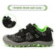 thumbnail image 2 of Zapatos De Senderismo Negros Para Niños Pequeños Talla 1, 2 of 3