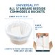thumbnail image 4 of Bolsos para inodoros Lunderg Value Pack, grado médico, 150 unidades, 4 of 8