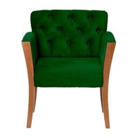 Latam Home - Sitial Kiel Tela Velvet Verde