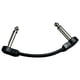 thumbnail image 1 of Cable De Coión Para Guitarra Eléctrica cable De Instrumento De Bajo 4 Ts Conector Ts De Ángulo Recto Cables De Coión De Guitarra Cable De 10cm Negro, 1 of 5