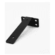 thumbnail image 4 of 6pzs 15cm Soporte Repisa Belug  Flotantes Montaje Pared Baño Cocina Negro, 4 of 5
