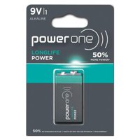 Power One - Batería 9V Alcalina Longlife | Made In Malasia