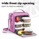 thumbnail image 4 of Kit de 8 piezas Fit & Fresh para almuerzo – color malva, 4 of 6