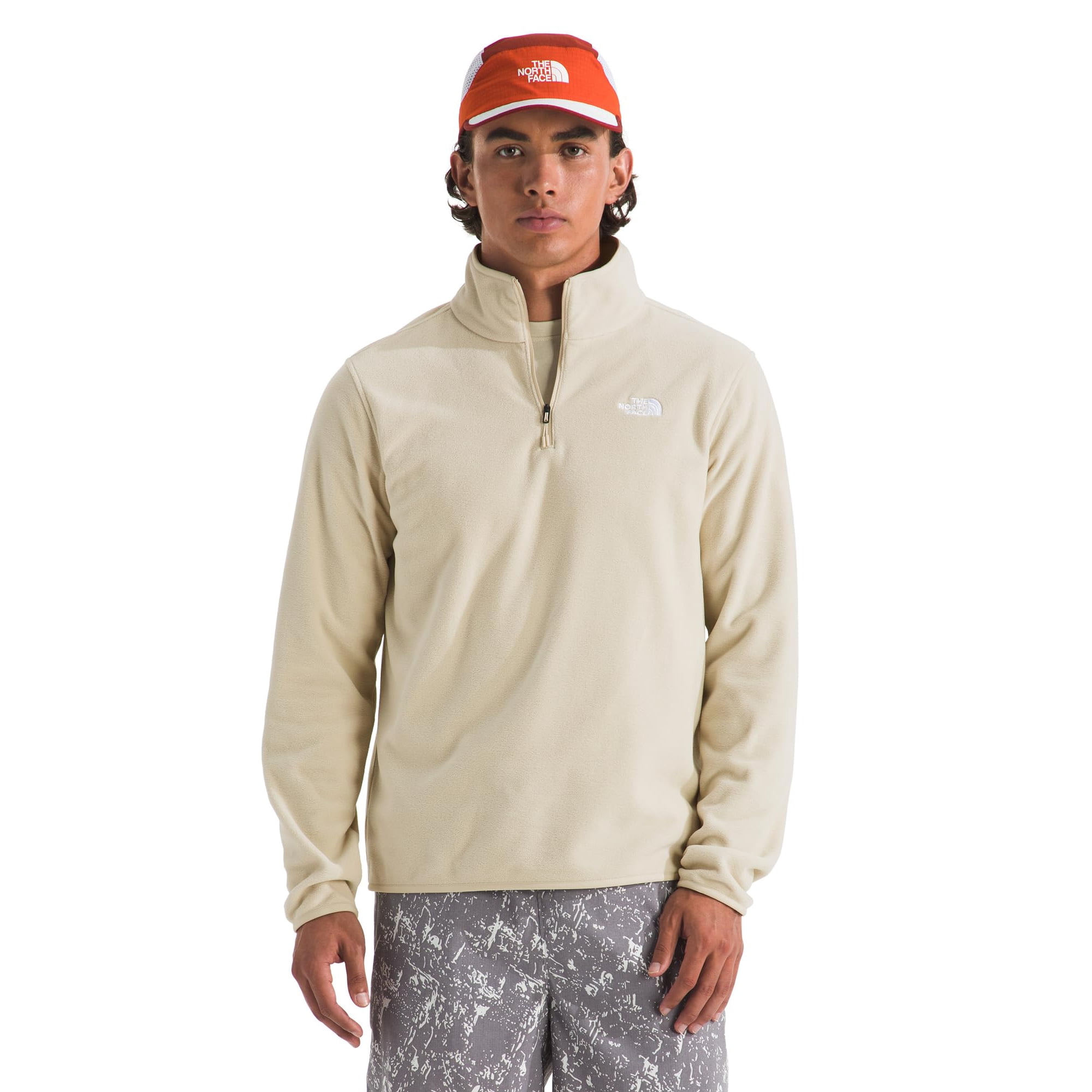Chaqueta The North Face Glacier Fleece Con Cierre En Cuarto, Para Hombre