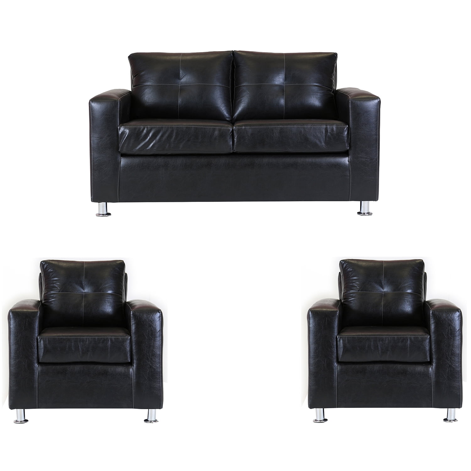 Muebles América - Living George 211 Negro