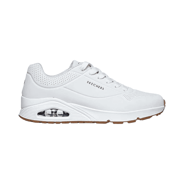 ZAPATILLAS URBANAS SKECHERS STANDO ON HOMBRE 52458-WHT - Talla 42.5 CL / 10.5 US / 28.5 CM