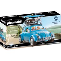 Juguete Playmobil Volkswagen Beetle Con Figuras Y Accesorios