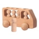 thumbnail image 1 of Juguete De Autobús De Madera, Actividades De Aprendizaje Preescolar, Bloques De Coche Para Regalos Preescolares, 1 of 5