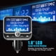 thumbnail image 2 of Transmisor FM Bluetooth WYYHAA para auto con 2 puertos USB, 2 of 8