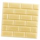 thumbnail image 1 of PE Foam 3D Brick Wall Sticker Autoadhesivo Paneles De Bricolaje Impermeable Dorado, 1 of 5