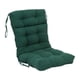 thumbnail image 1 of Cojín para silla Blazing Needles, asiento y respaldo de sarga con mechones, 56 x 114 cm, 1 of 2