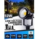 thumbnail image 2 of Paquete de 10 luces LED para paisaje SUNVIE, 12 W, bajo voltaje, 2 of 7