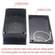 thumbnail image 4 of Caja de conexiones Otdorpatio IP65 impermeable de plástico ABS 200 x 120 x 75 mm, 4 of 8