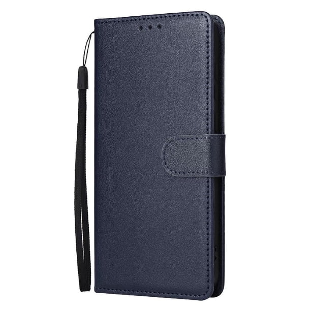 Funda Cartera para Samsung Galaxy A06 con Tarjetero, Soporte y Cordón - Protección Azul