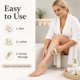 thumbnail image 4 of Almohadillas de lufa QNCIGER Pack de 2 para exfoliar el cuerpo, 4 of 7