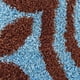 thumbnail image 4 of Alfombra Shaggy D5 150 x 200 Turquesa, 4 of 4