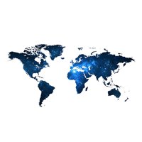 Bothyi - Calcomanías De Pared Mapa Del Mundo Pegatinas De Pared Para Niños Para Decoración De Pared De Dormitorio Oficina De Arte