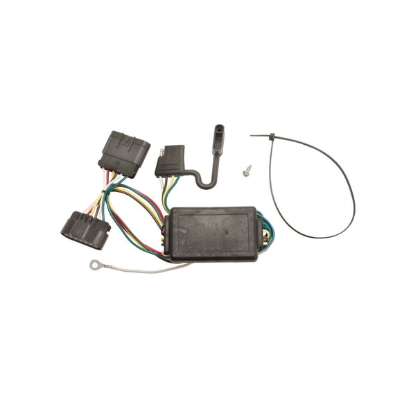 Arnés T-One T-Connector Tekonsha 118301, plano en 4 direcciones, negro