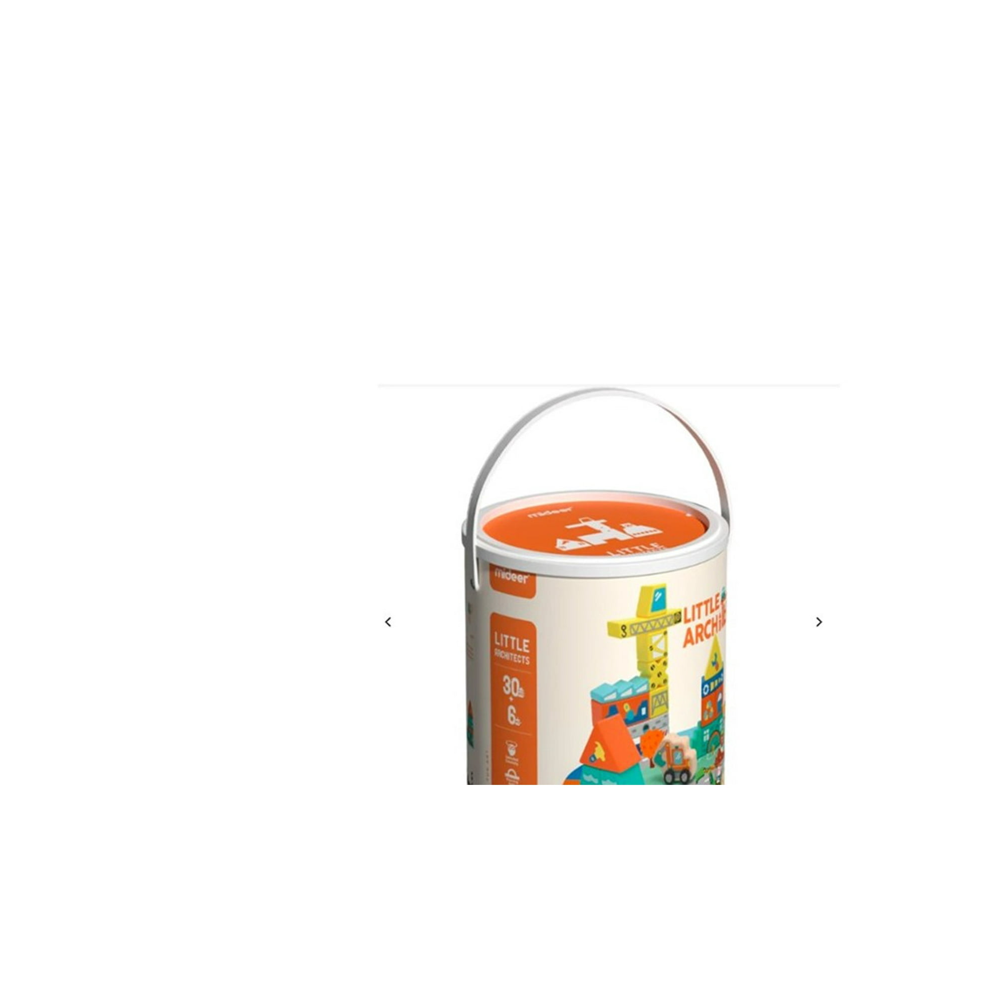 Bloques De Madera De Construcción Ciudad Mideer Montessori