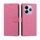 thumbnail image 2 of Funda Cartera de PU para Xiaomi Redmi Note 14 5G con Tarjetas, Rojo Rosa, 2 of 6