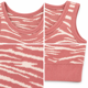 thumbnail image 3 of Top Mujer Tejido Animal Print Cebra Elasticado Sin Mangas rosa Talla Única, 3 of 3
