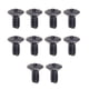 thumbnail image 4 of 10 unids 5 vías interruptor de guitarra de 3 vías tornillos fijos tuercas de reemplazo negro, 4 of 5