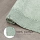 thumbnail image 3 of Tapete de Baño Laura Ashley con Borde de Volantes 100% Algodón Verde 50x85 cm, 3 of 8