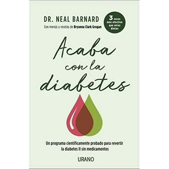 Libro Acaba Con La Diabetes.