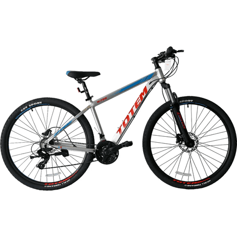 Genérico - Bicicleta Mtb Totem Modelo W790 Aro 29 Talla 17 Gris Color Plateado Tamaño Del Cuadro 17