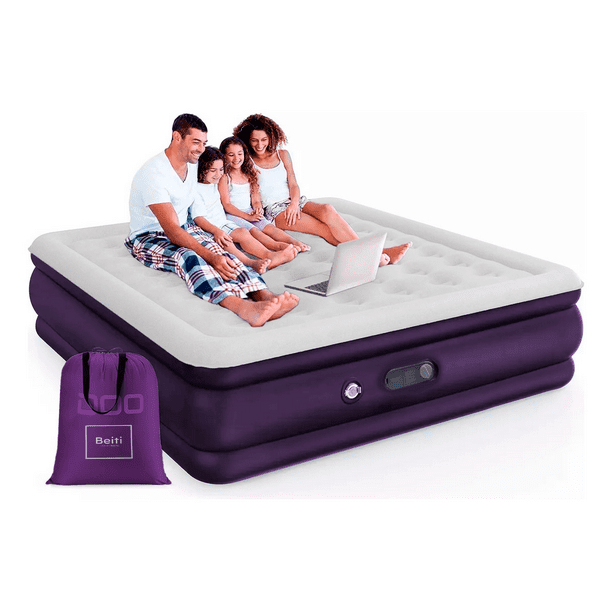 Colchon Inflable Electrico camping glamping Plaza 45cm Lider