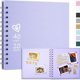 thumbnail image 1 of Xiao Hua Álbum de Fotos Autoadhesivo 7 X 7inDIY, Capaz de Hacer Álbumes de Recortes, Es un Regalo ideal para la Familia, Viajes, Celebraciones de Aniversario y Otras Ocasiones. Morado, 1pza, 20 Hojas, 1 of 4