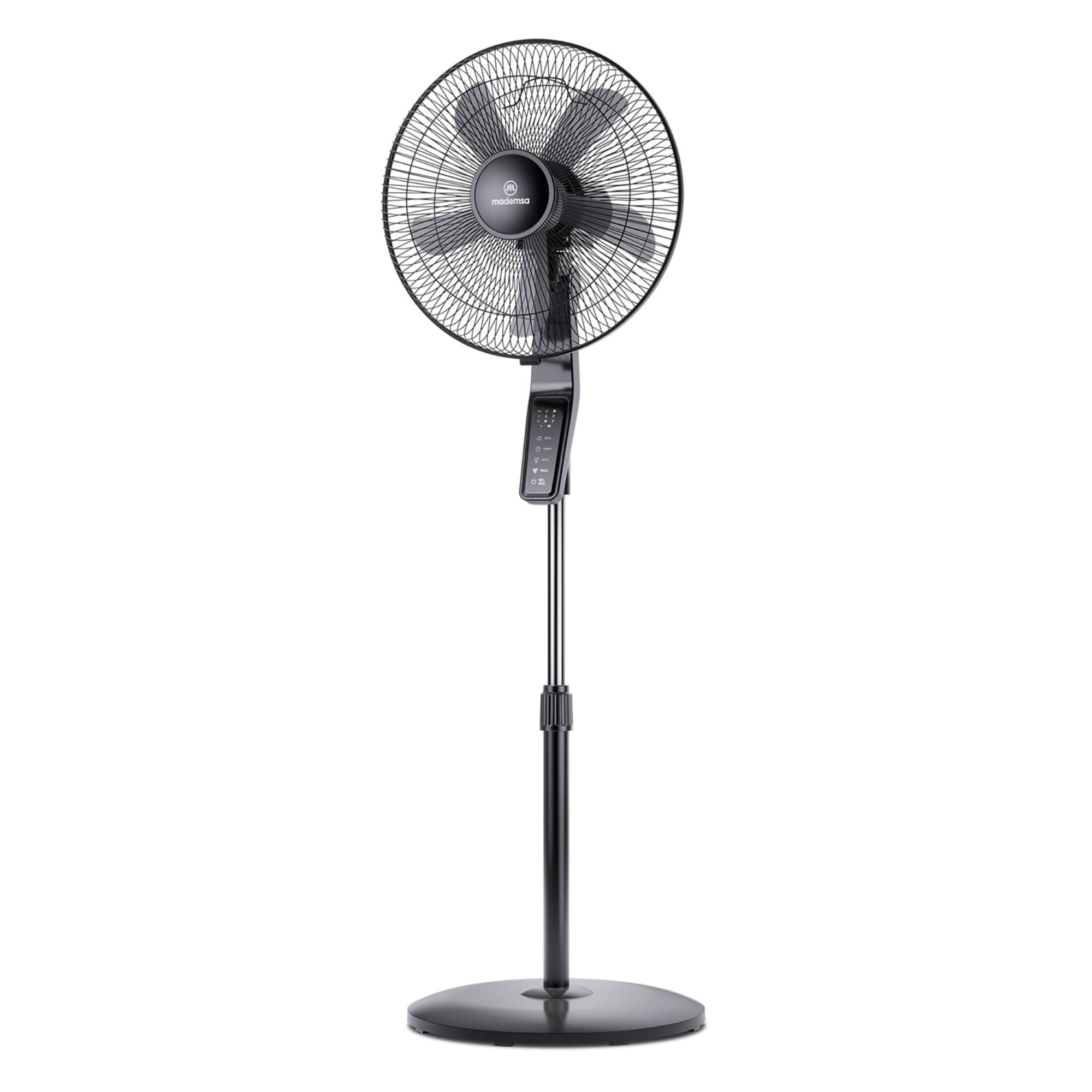 Mademsa - Ventilador De Pedestal Sfm2 Negro